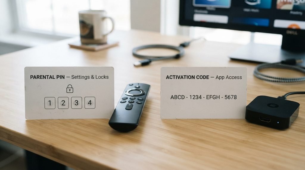 CatchON TV PIN Code