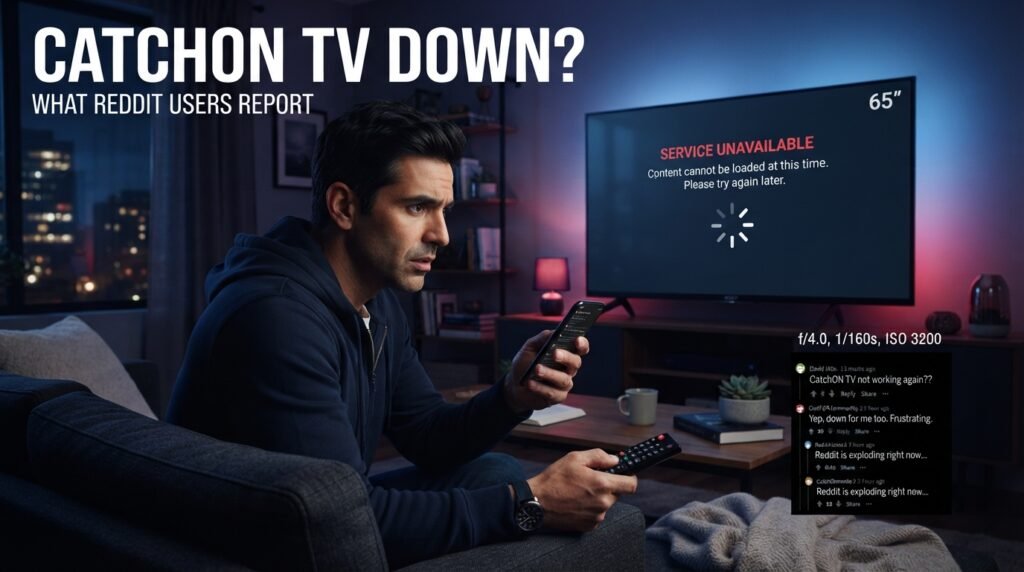 CatchON TV Down Reddit: How to Check If the Service Is Really Down