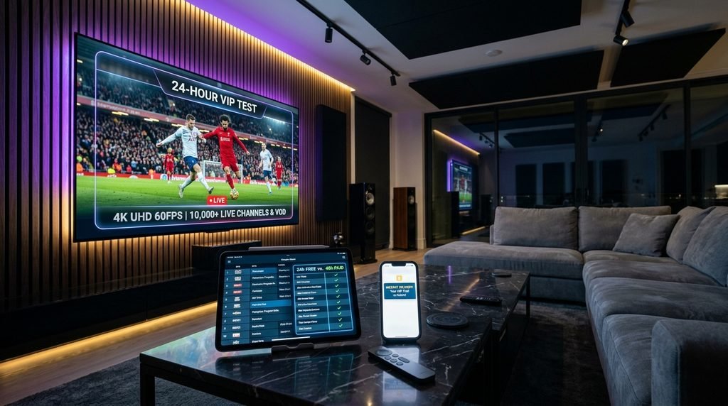 IPTV Free Trial: How to Test Premium Streams Risk-Free (2026)