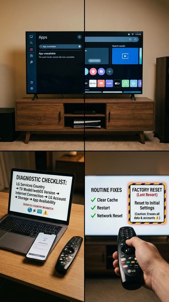 catch up tv on lg smart tv