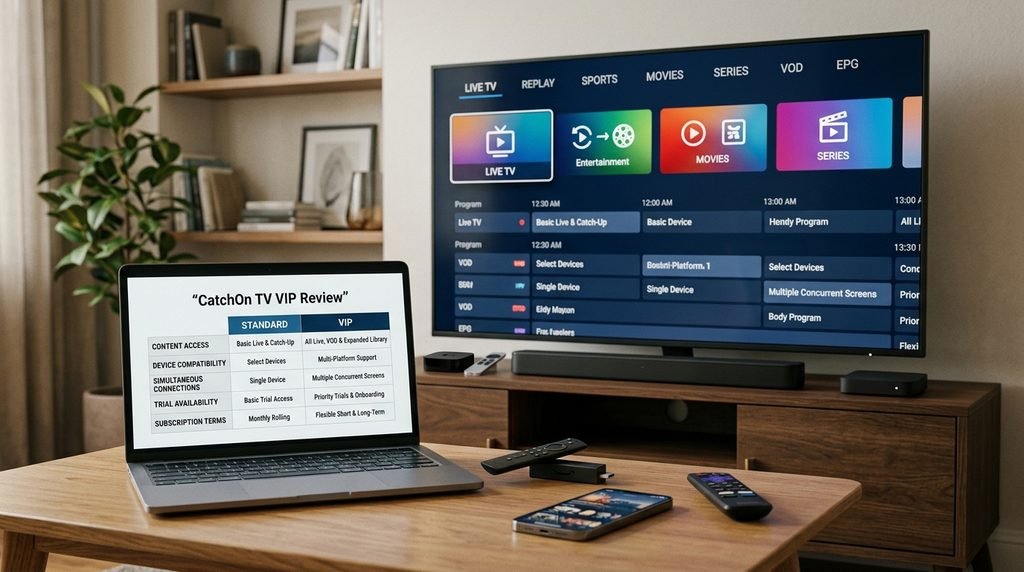 catch up TV on Smart TV